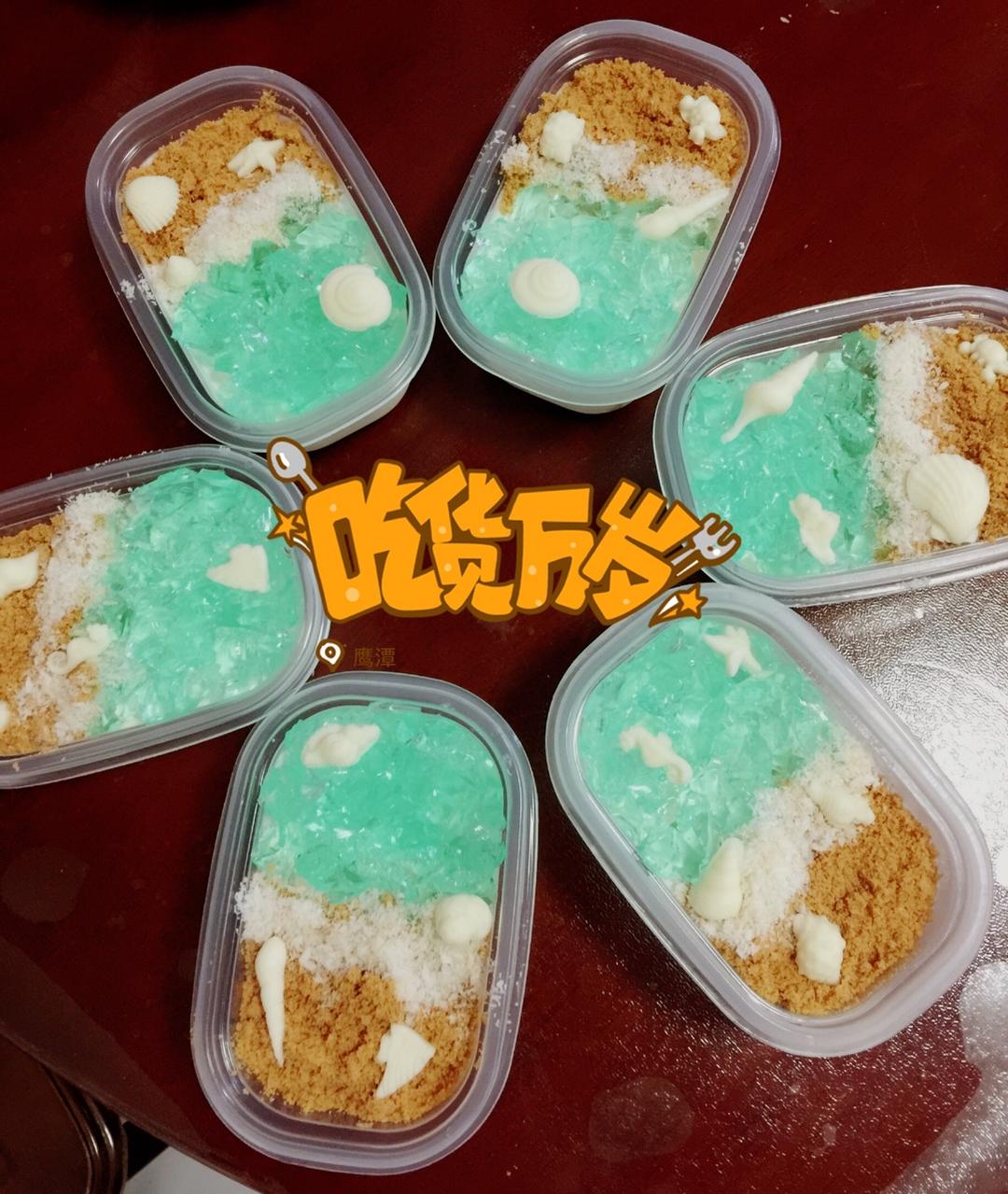海洋酸奶慕斯蛋糕