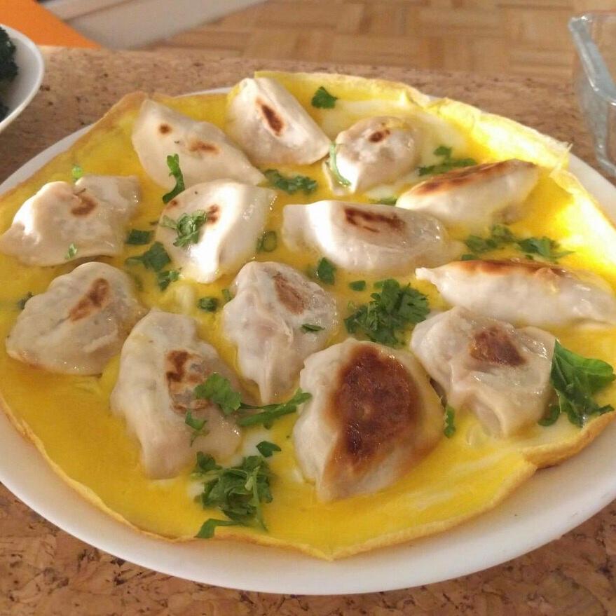 抱蛋煎饺