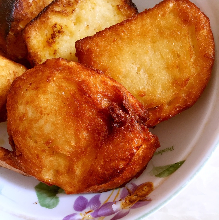 匹萨炸厨房做的金炸馒头片