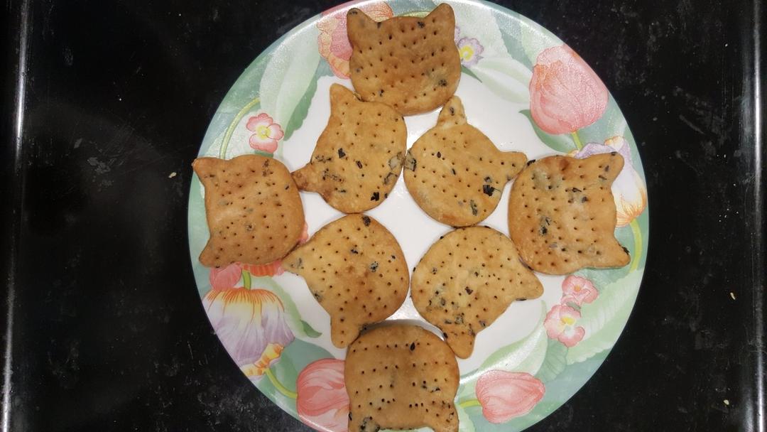 治疗胃炎胃溃疡的海苔苏打饼干