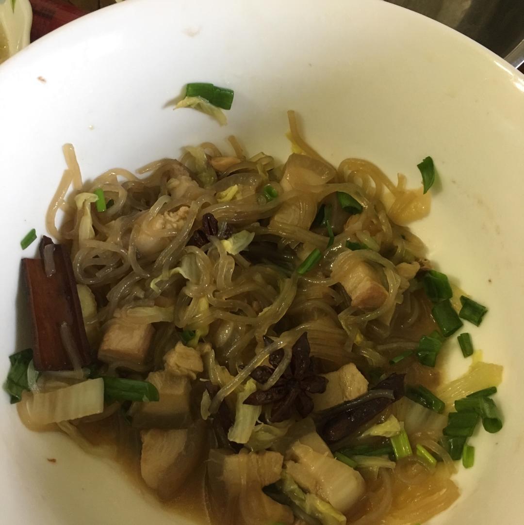 白菜炖粉条