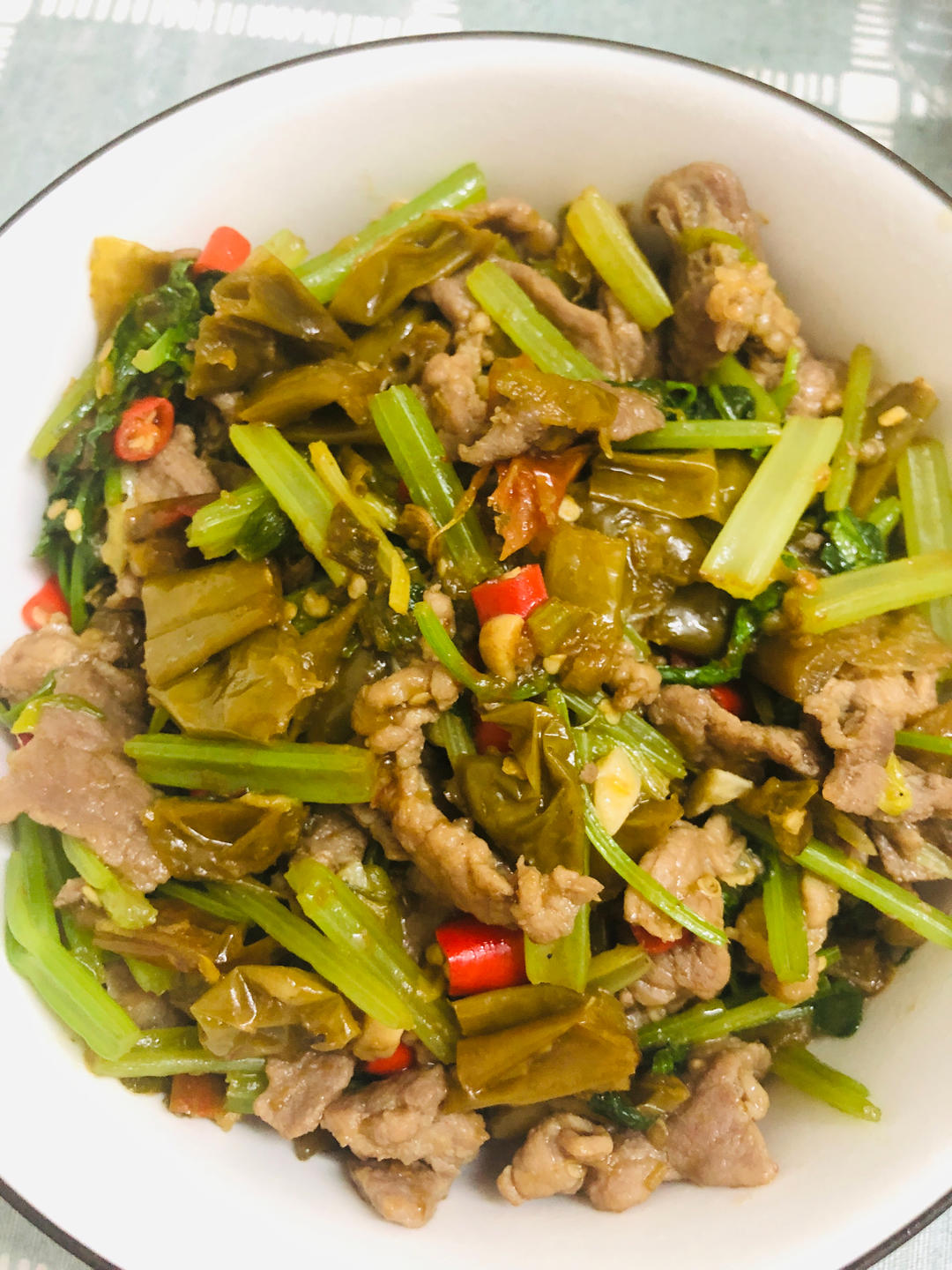 酸辣椒炒牛肉
