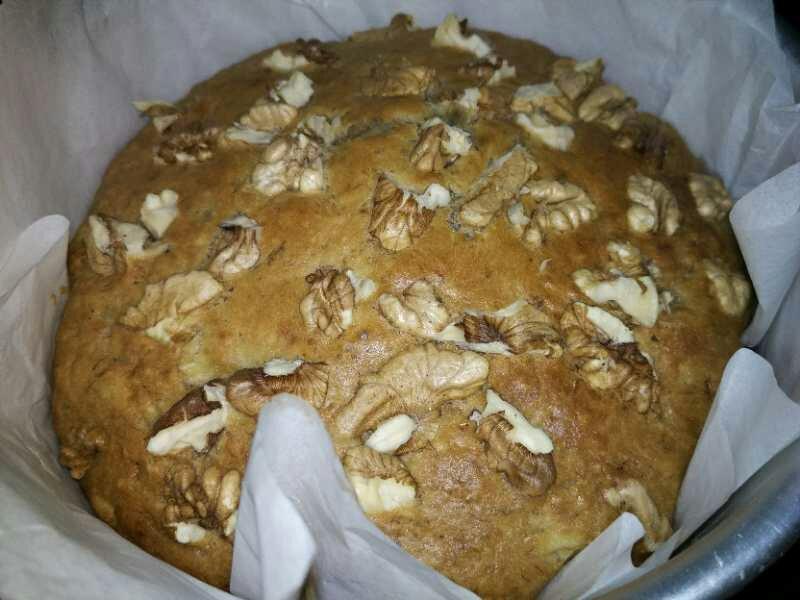 香蕉核桃蛋糕（低油少糖健康版）