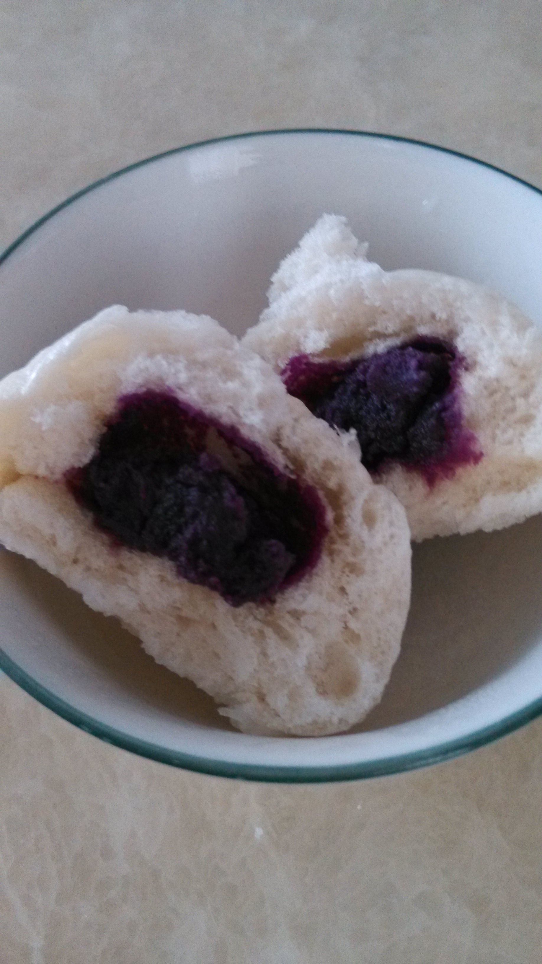 软馅儿版紫薯馒头