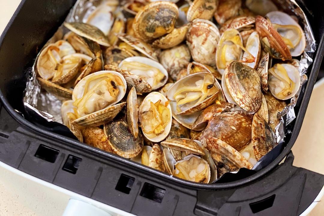 【烤花蛤的做法步骤图,烤花蛤怎么做好吃】hx-海霞_下厨房