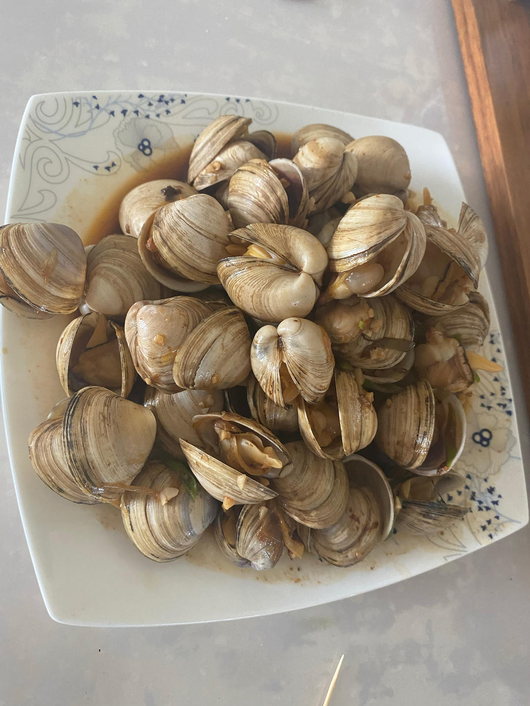 家常蒜蓉花甲（蛤蜊）蒜蓉花蛤饭店口感