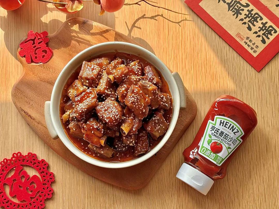 “红”运甜甜｜年夜饭必备的糖醋排骨