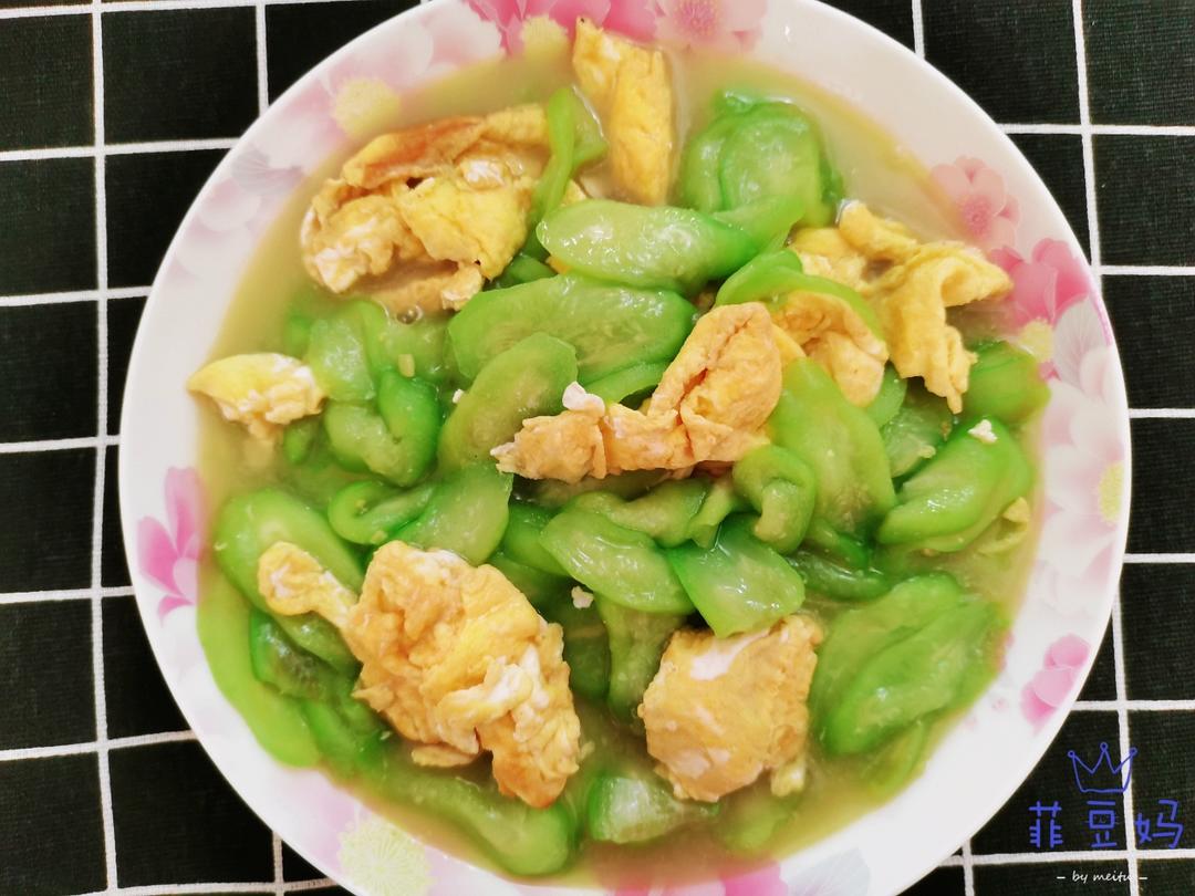 丝瓜炒蛋