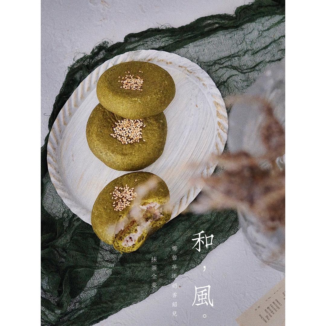 日式和风红豆包