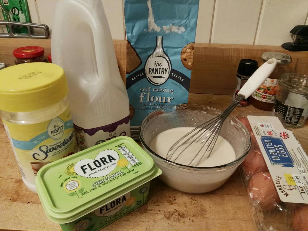 纯奶手撕吐司的做法 步骤1