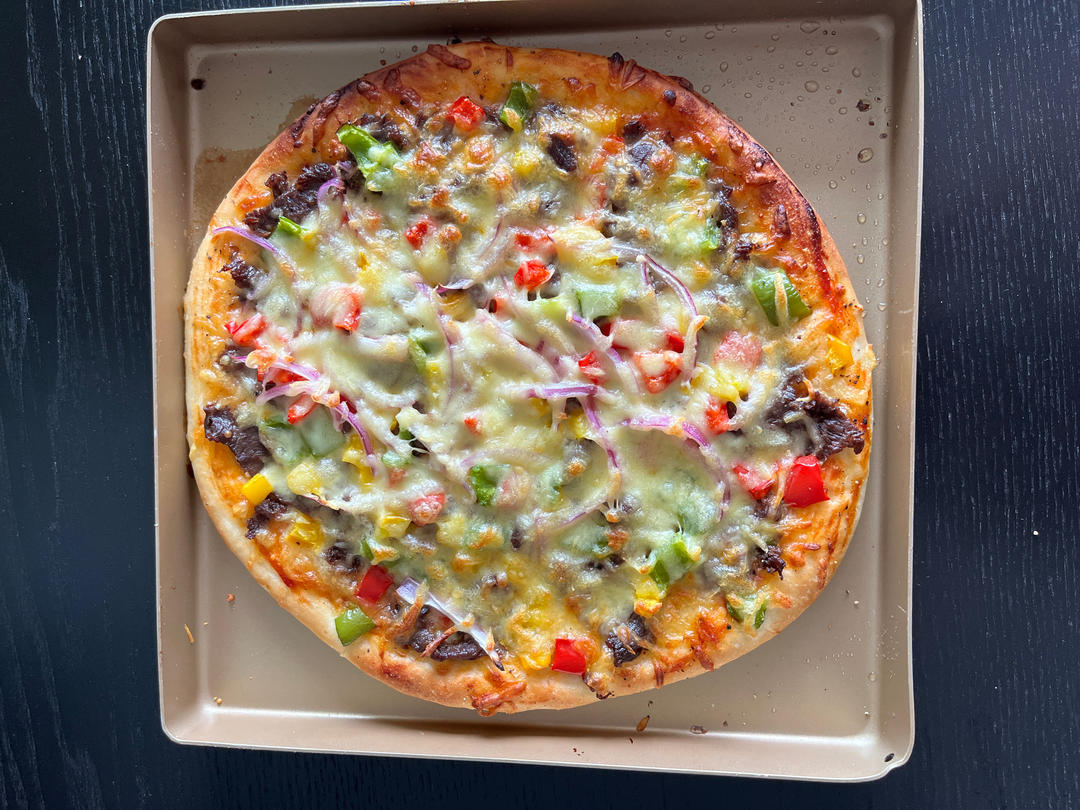 8寸纯手工什锦披萨