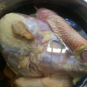 火腿土鸡火锅的做法 步骤1