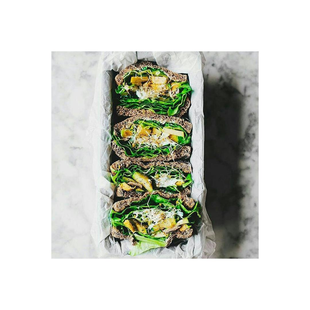 如何做超厚的沼三明治~详细tip！牛油果鸡蛋午餐肉三明治~