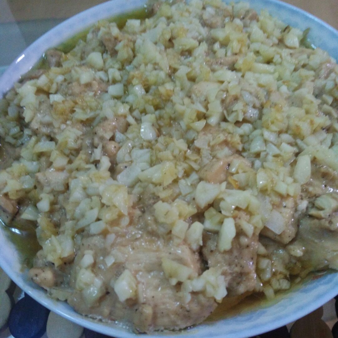 蒜蓉蒸鸡胸（鸡腿）