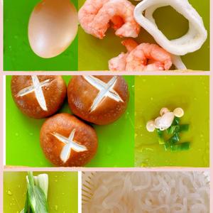 减脂低卡日式乌冬面版的海鲜魔芋面的做法 步骤4