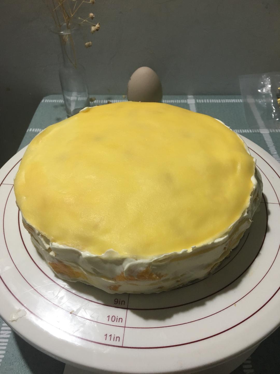 芒果班戟/芒果千层（班戟粉版本）