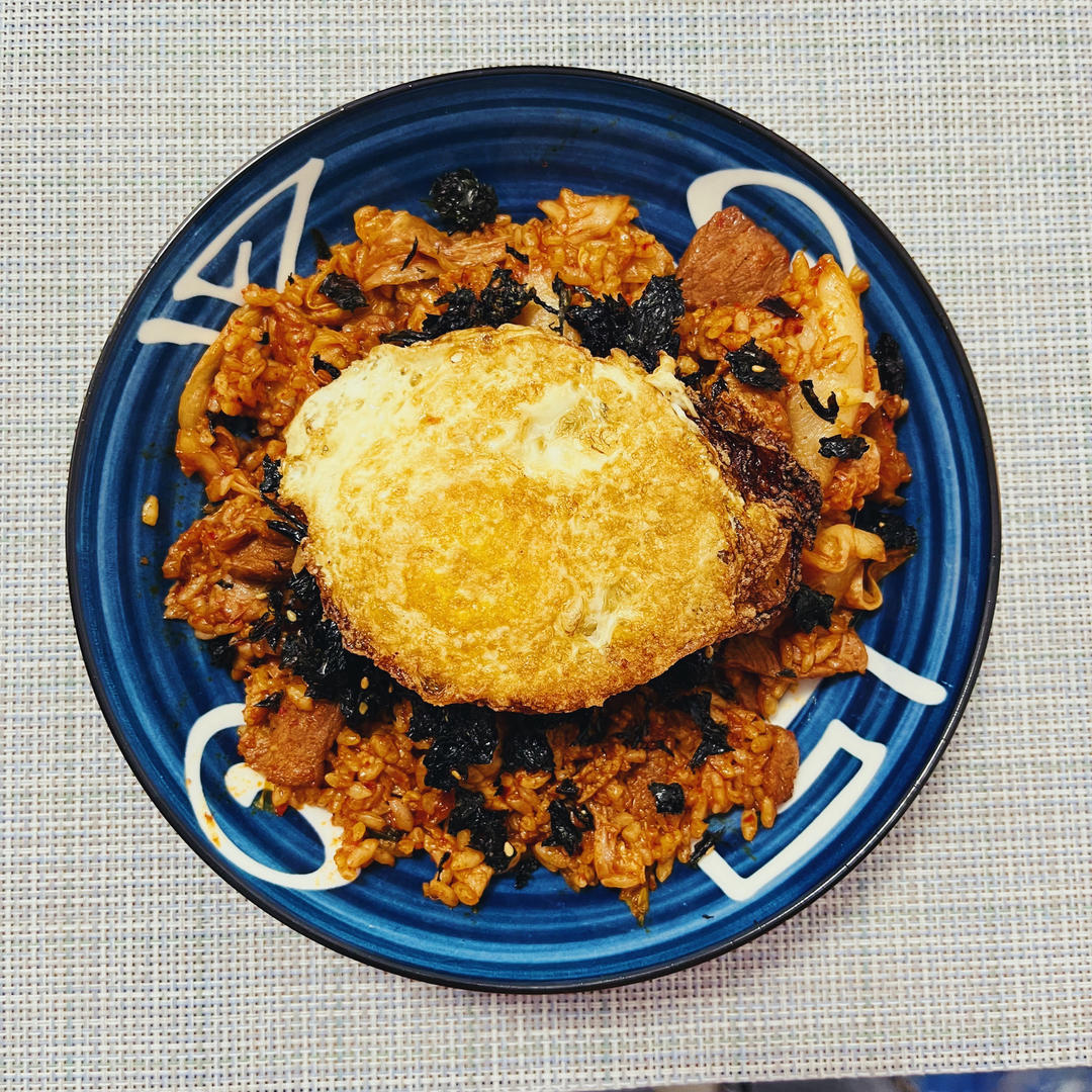 升级版辣白菜炒饭😭姜食堂同款🌟泡菜饭开出了p.o 斯密达