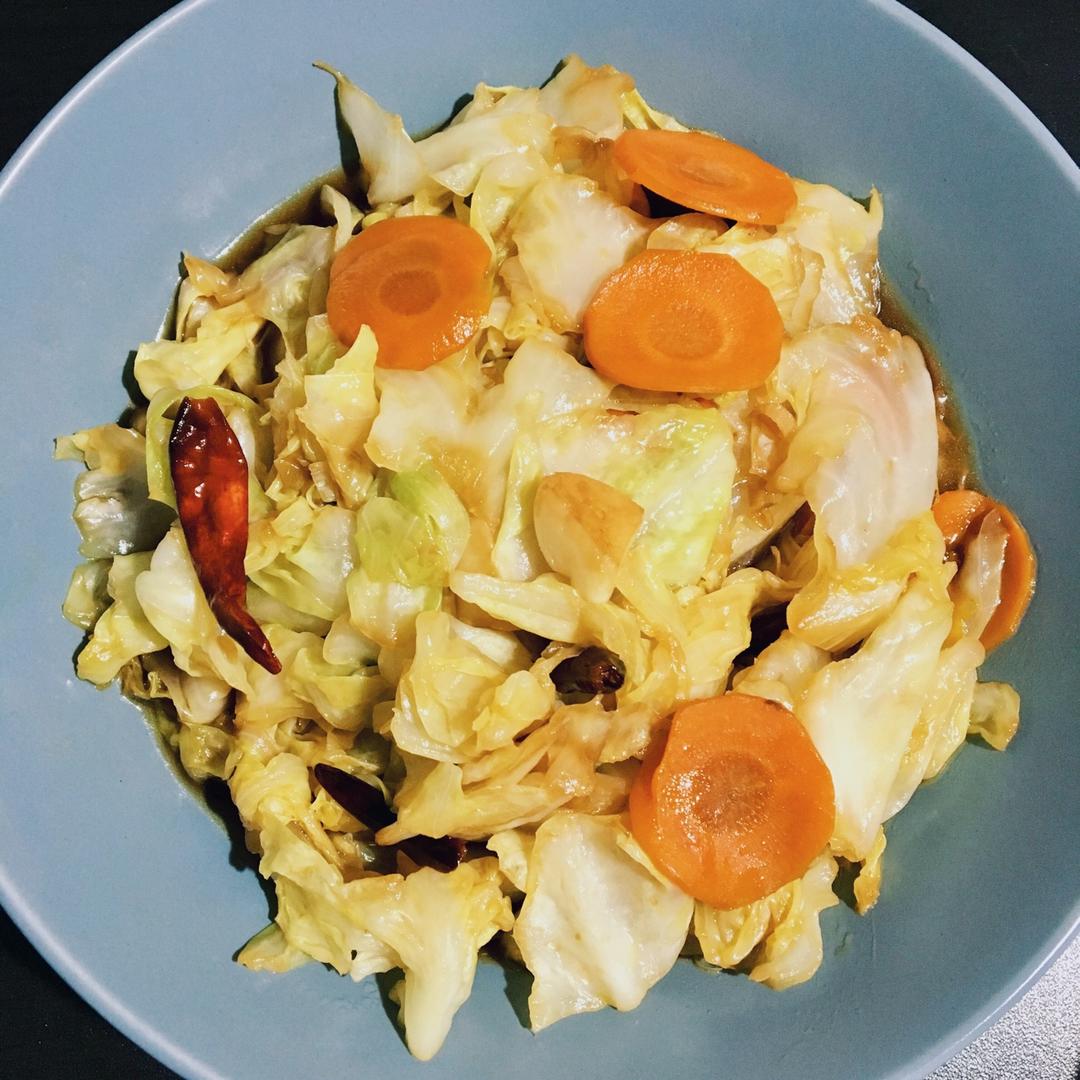 干煸手撕包菜