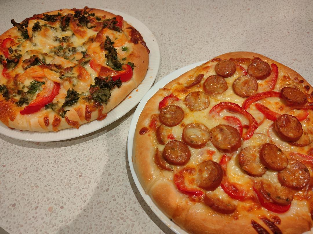 一起做披萨 pizza的做法