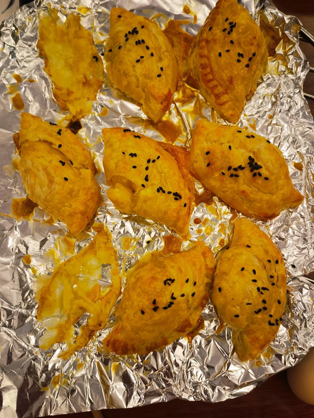 懒人🍎苹果派/榴莲酥/红豆酥（蛋挞皮版）