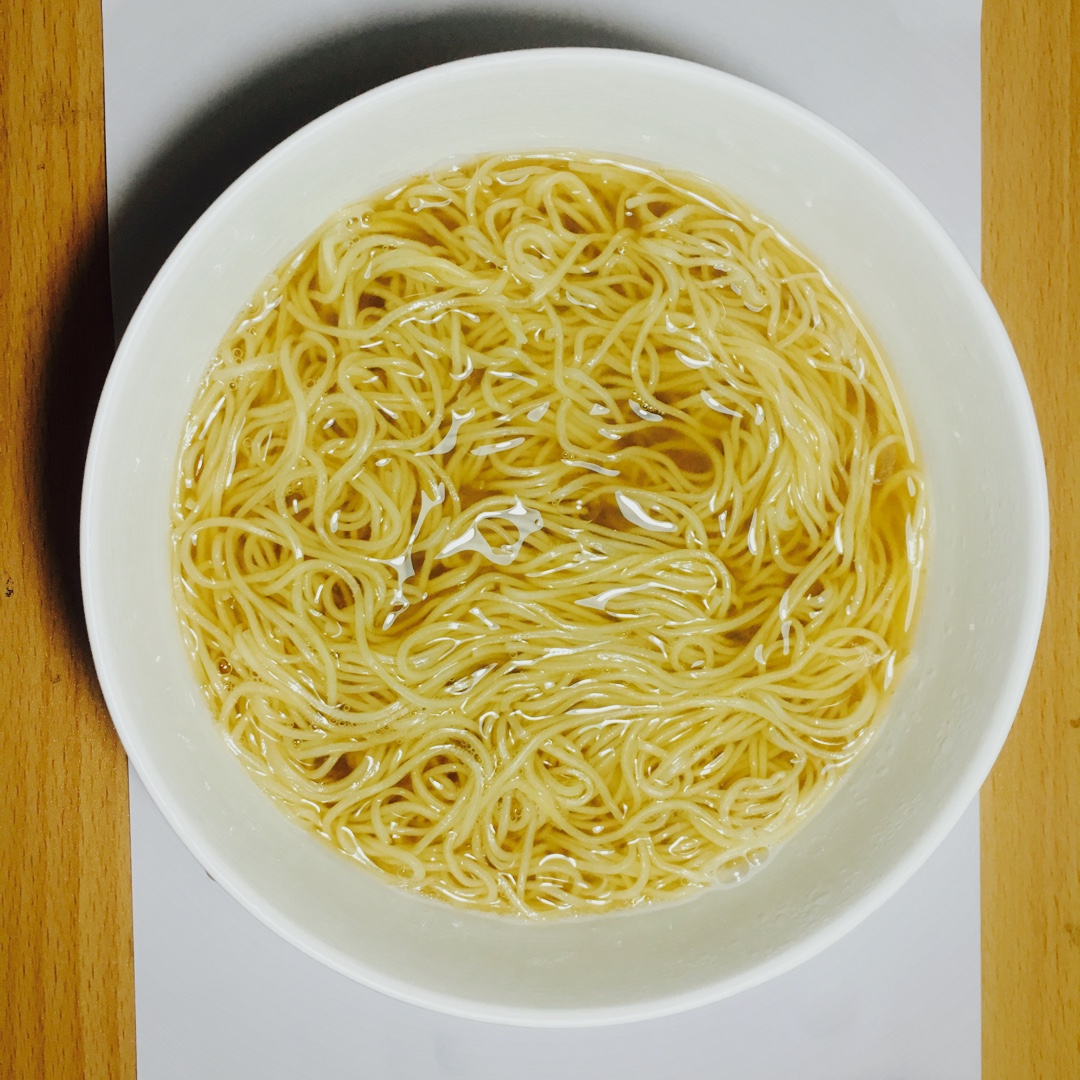 小葱麻油酱油面