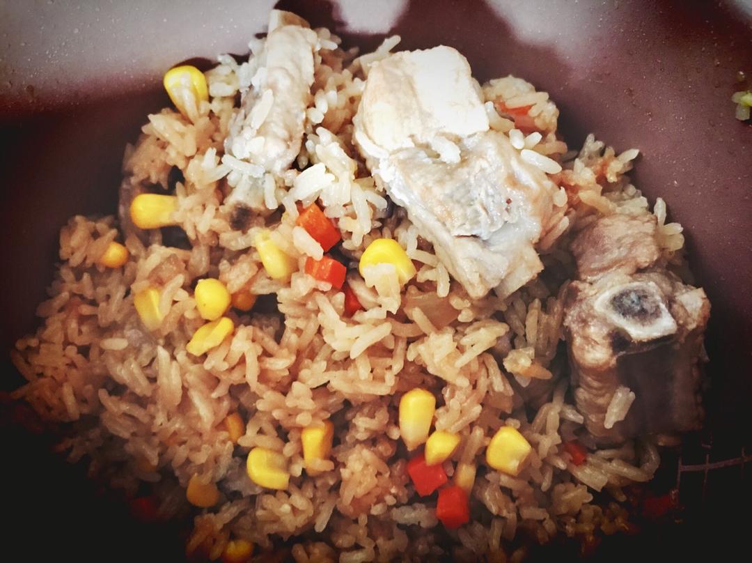 香菇排骨饭