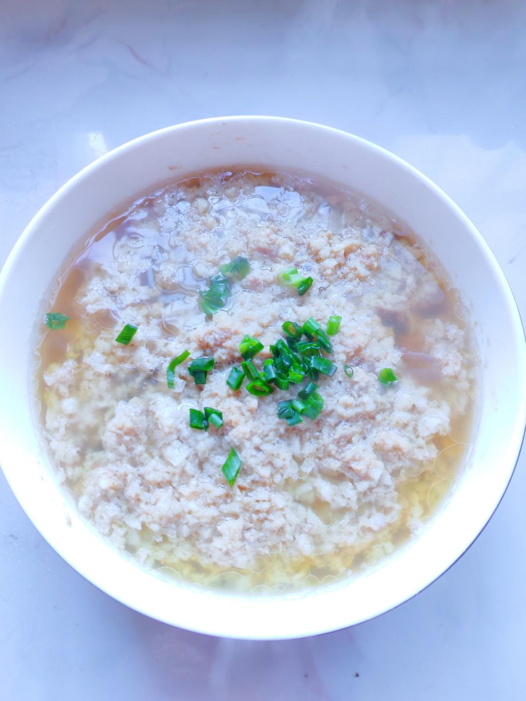 山药蒸肉沫羹/老少皆宜的汤羹