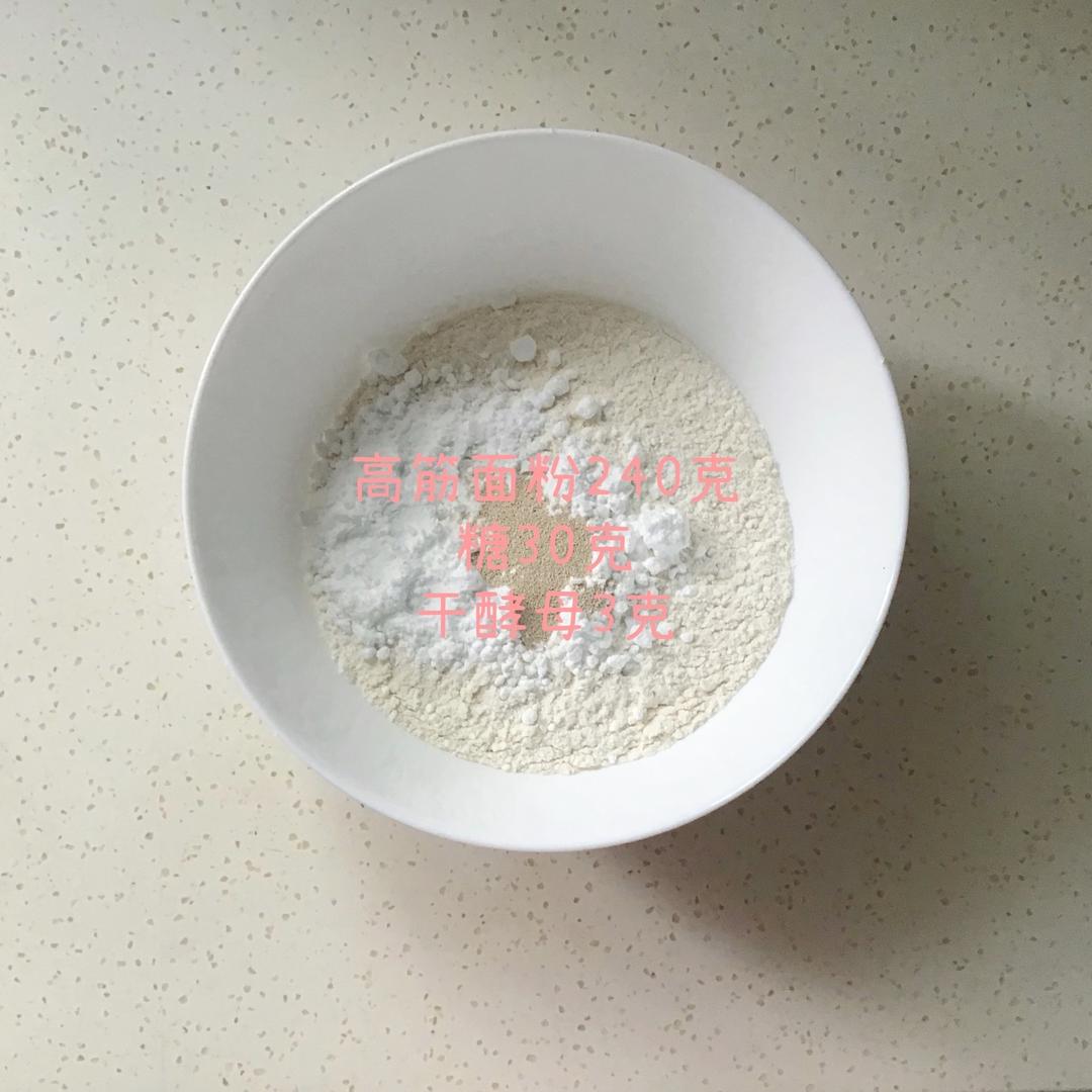 纯奶手撕吐司的做法 步骤1