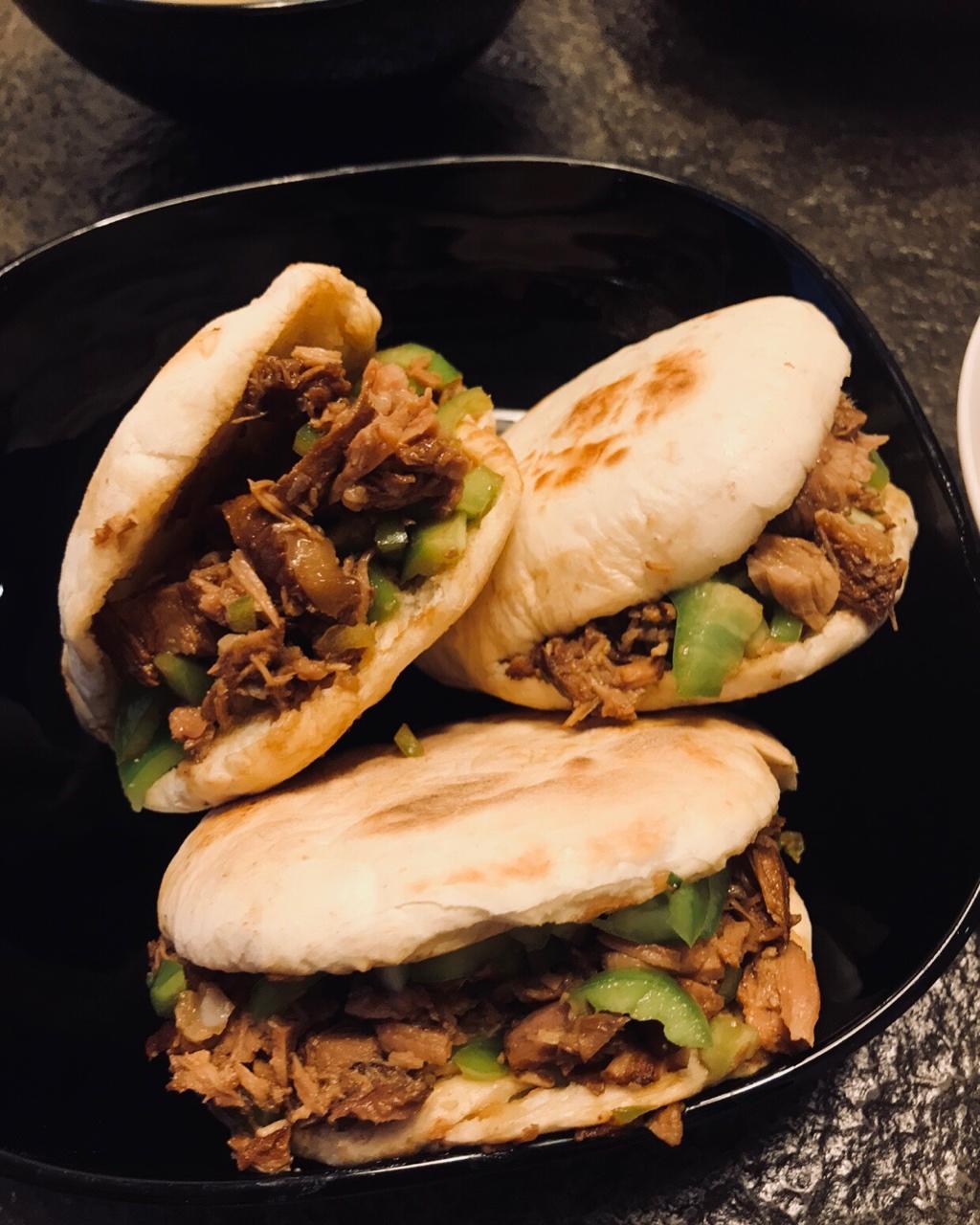 肉夹馍(白吉馍的制作)