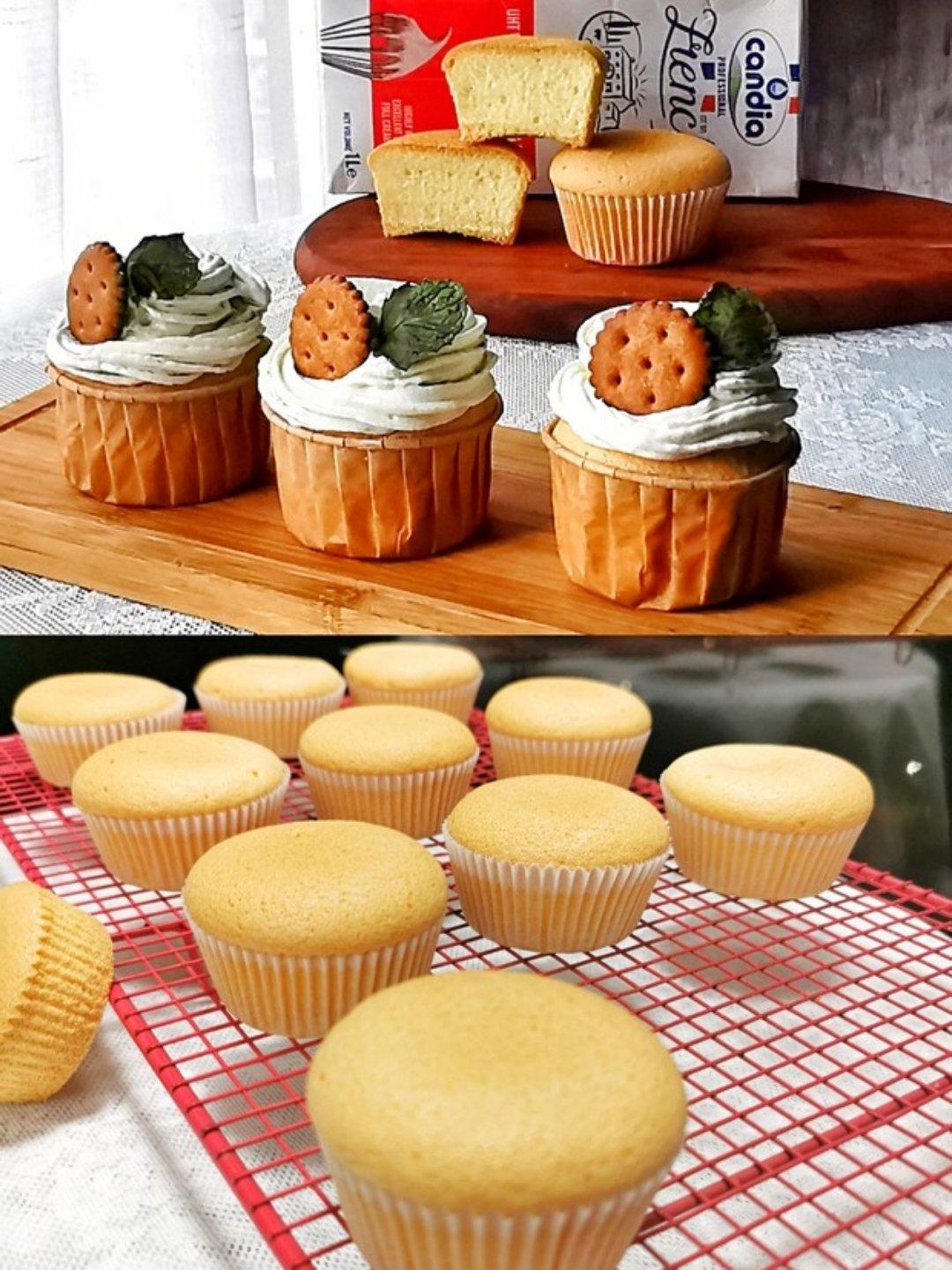 杯子蛋糕（不裂 不塌 不缩的杯子蛋糕）