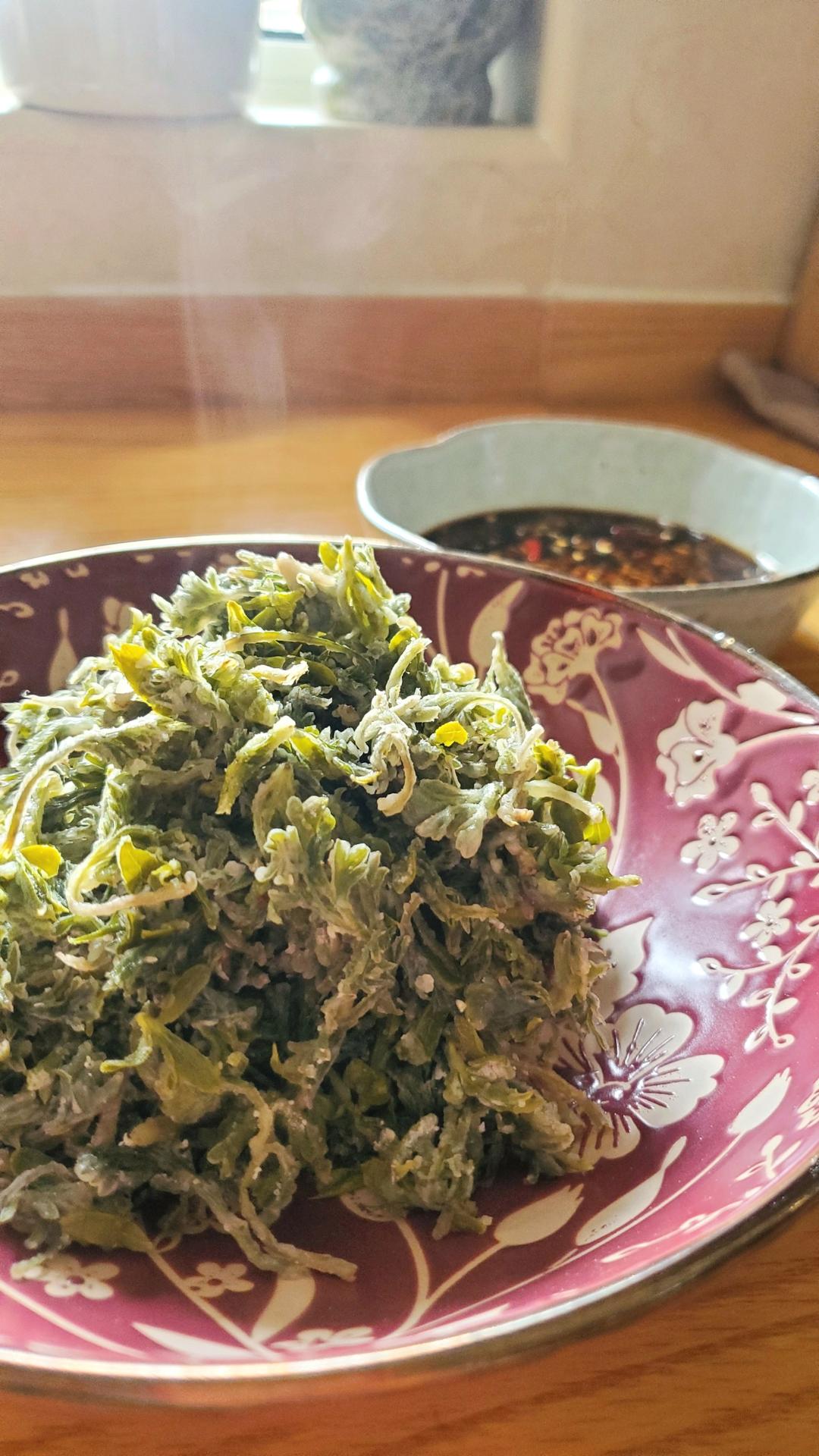 蒸白蒿