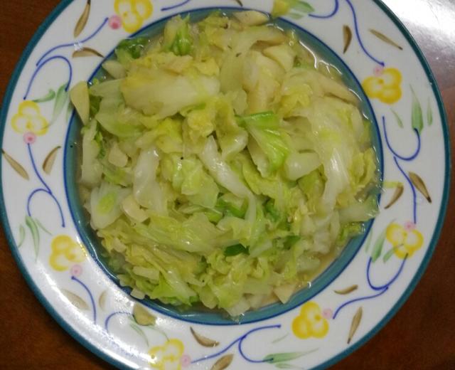 蒜炒椰菜