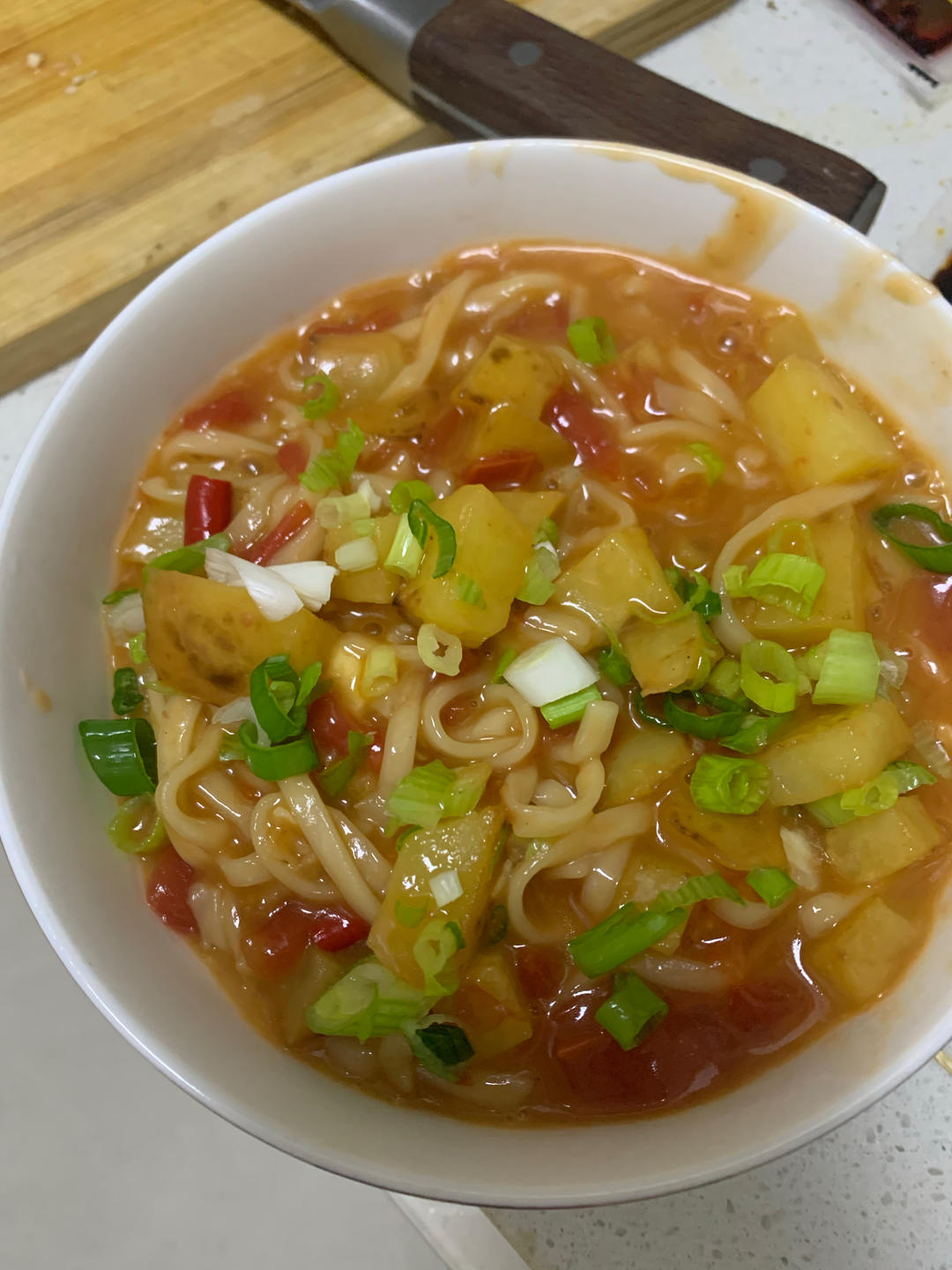 番茄土豆焖面 这个巨巨巨好吃！！