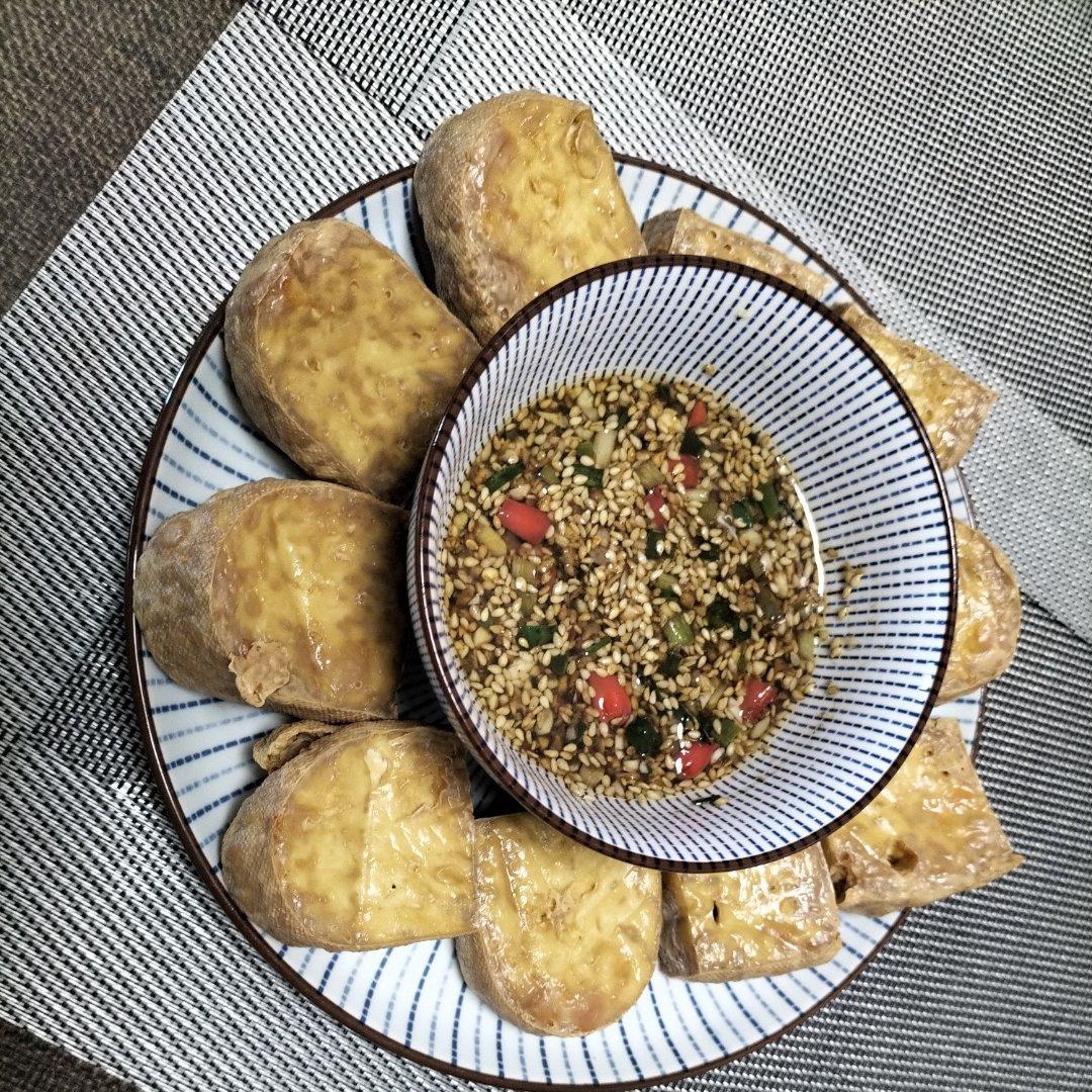 空气炸锅别闲置了❗️巨好吃～炸豆腐