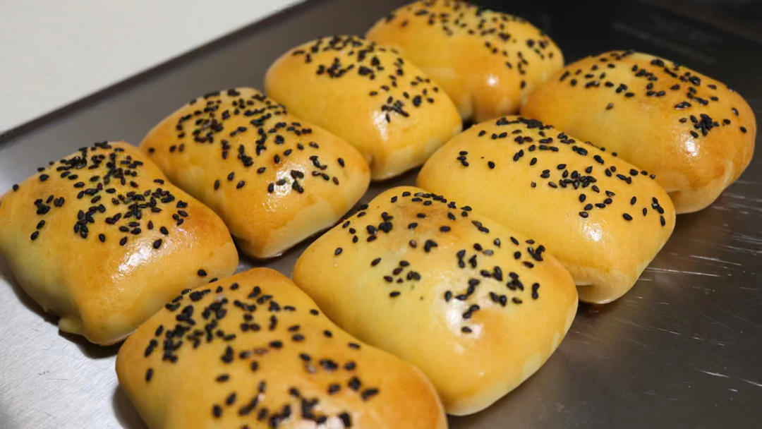 发酵面皮烤包子