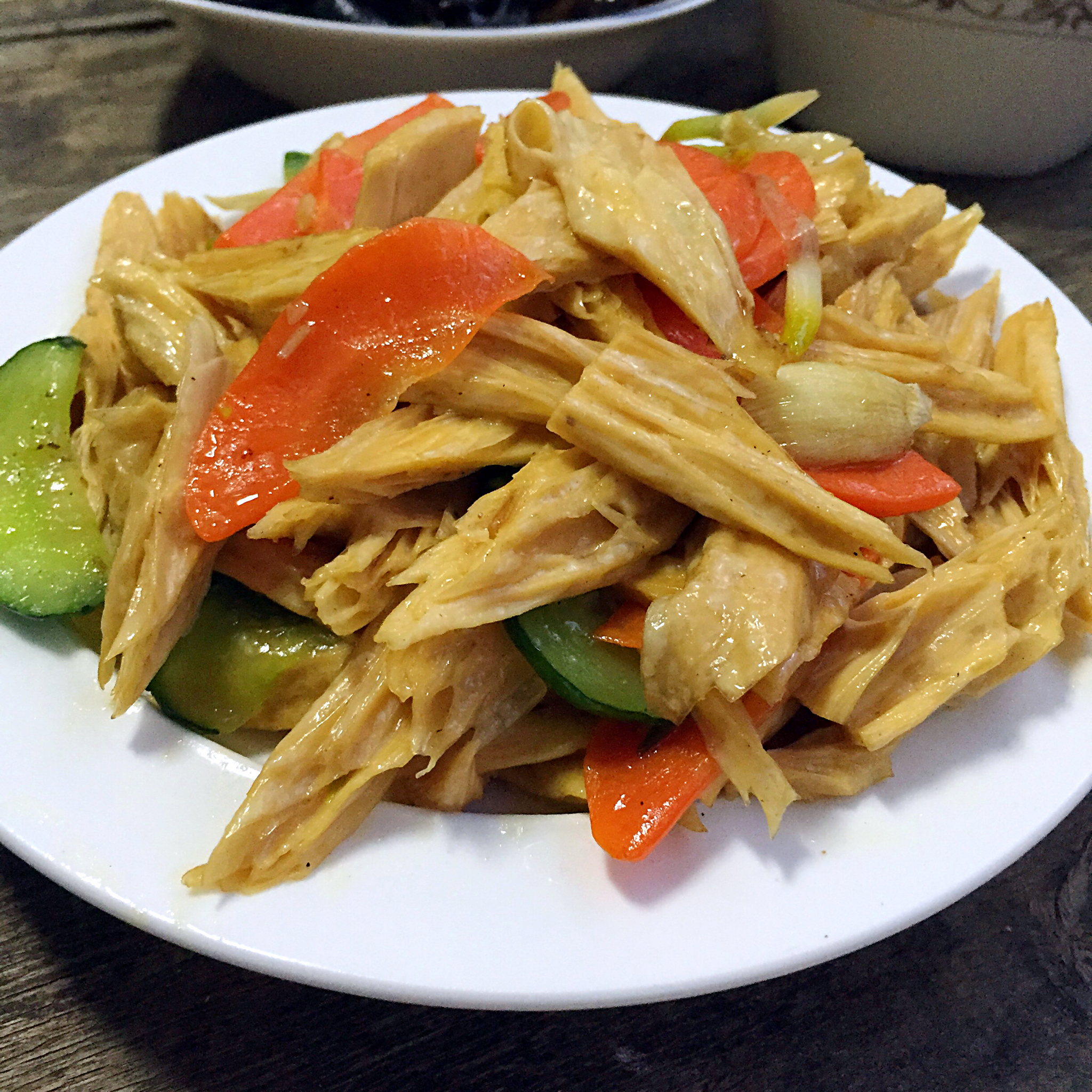 油泼腐竹的全部作品