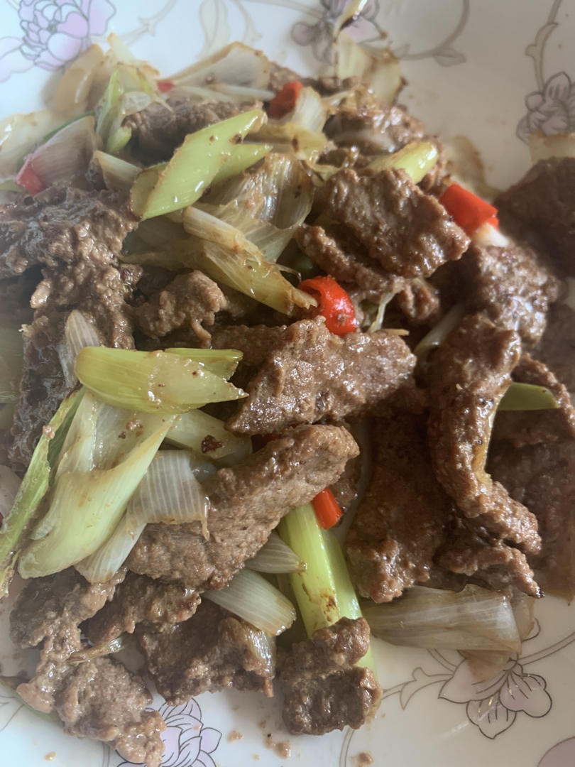 葱爆牛肉