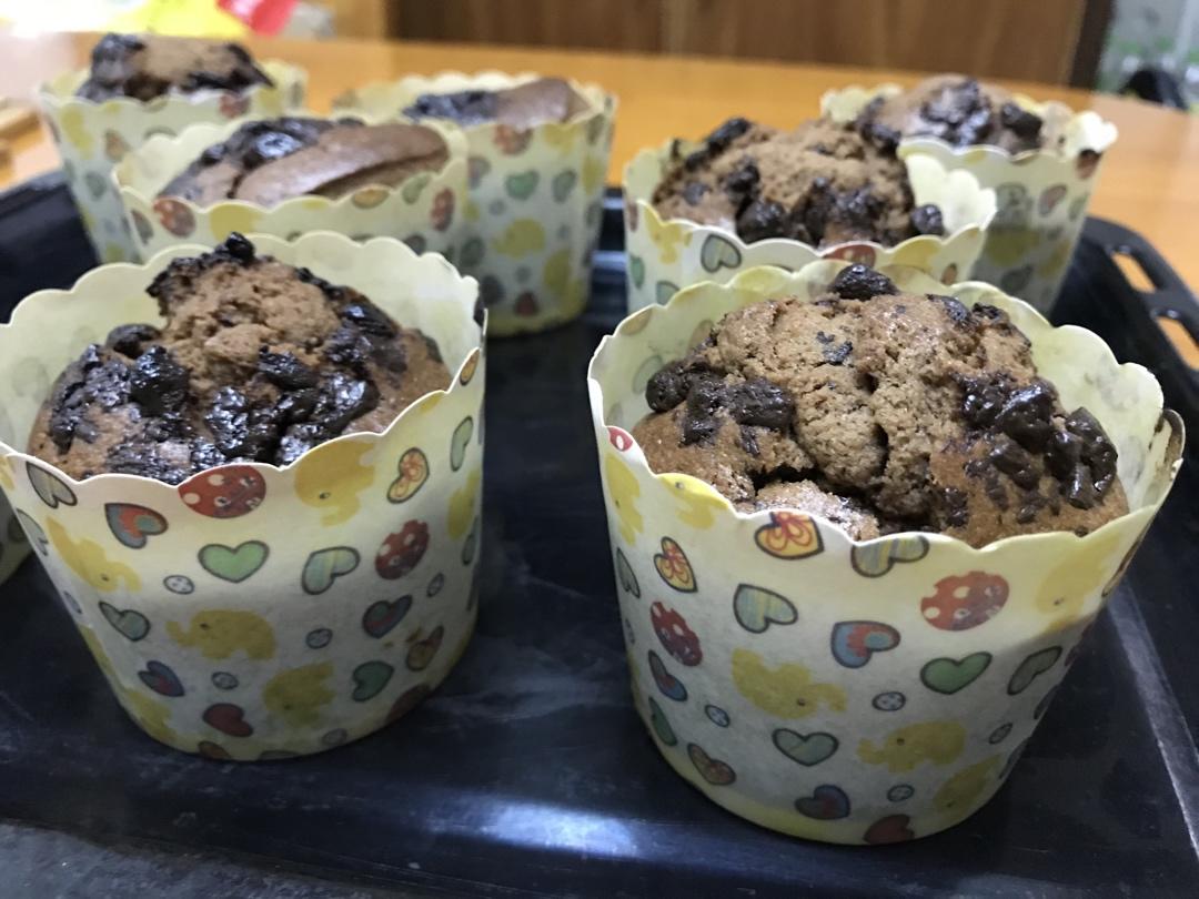 浓郁巧克力马芬