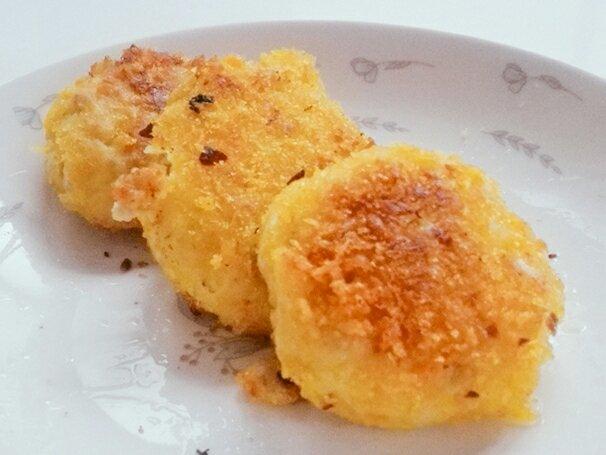 可乐饼 （肉末洋葱土豆饼）