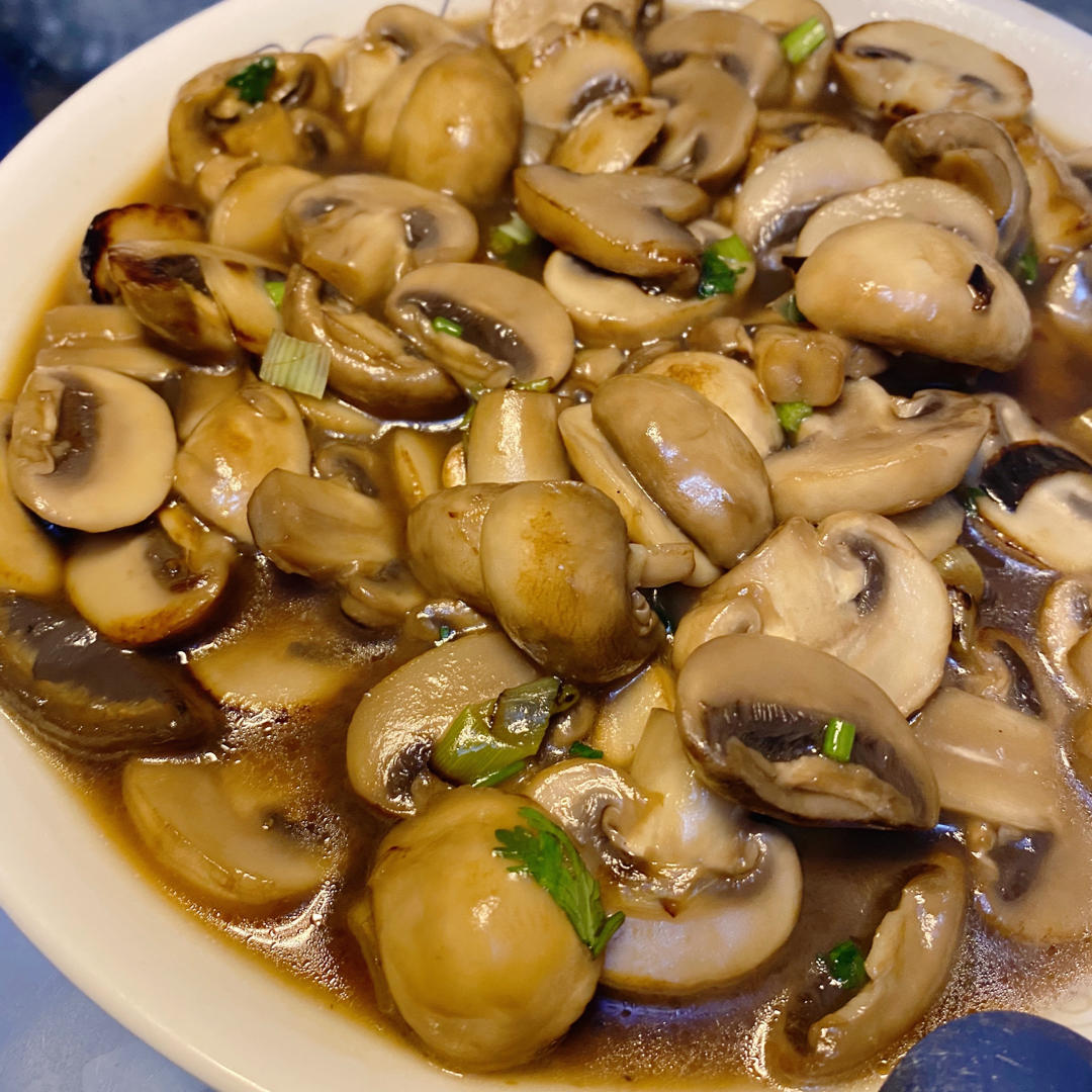 “鲜”美的简单快手菜——素炒鲜口蘑