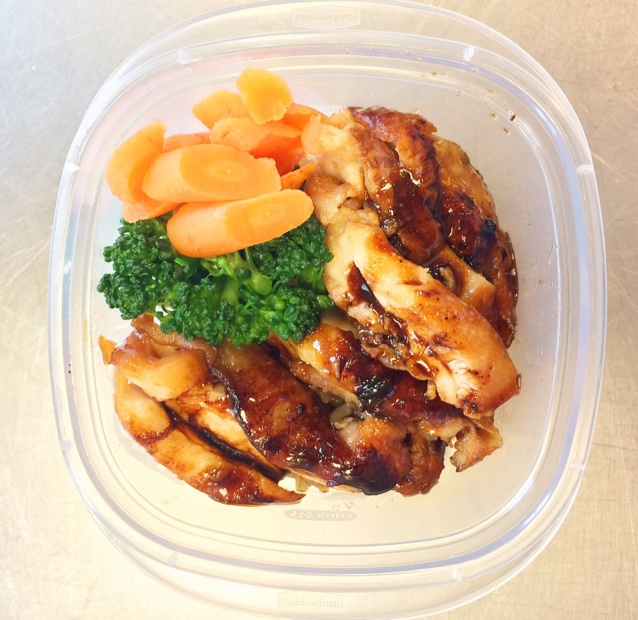 照烧鸡腿饭