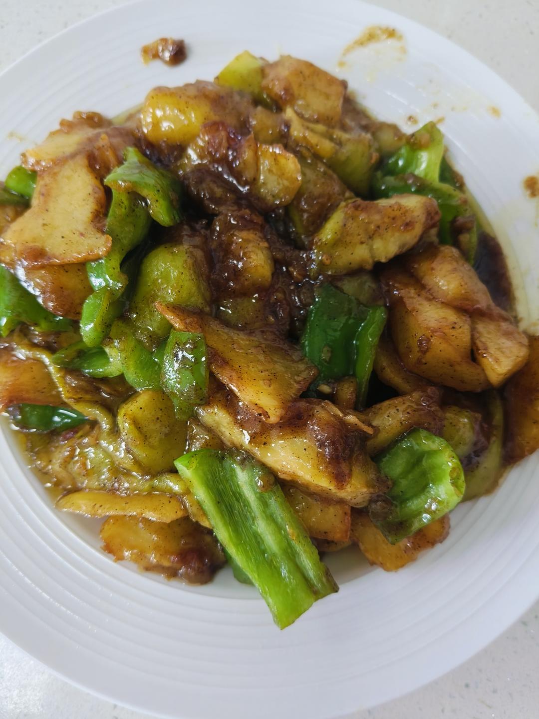 地三鲜（茄子，土豆，青椒）