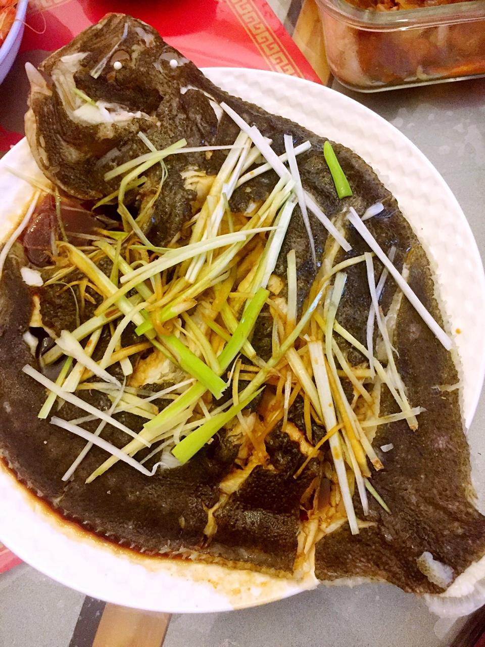清蒸多宝鱼