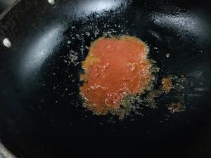 番茄酱汁煎豆腐的做法 步骤3