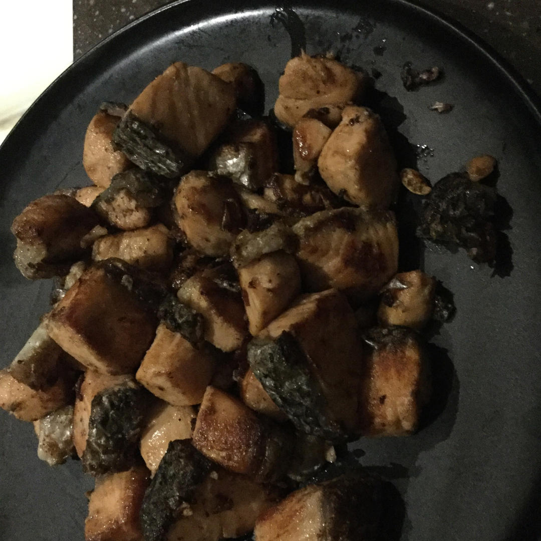 香煎三文鱼