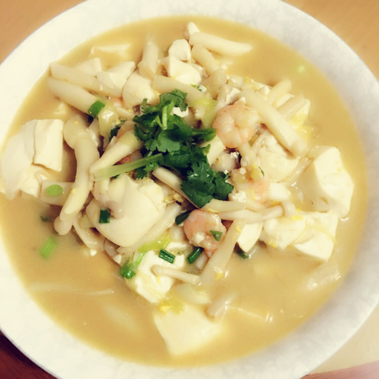 晏凉的幸福小馆做的三鲜豆腐