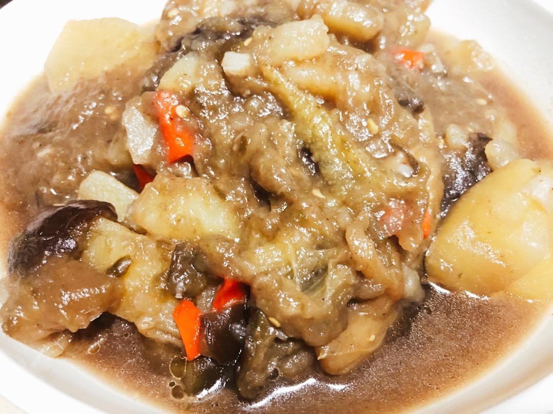 土豆炖茄子