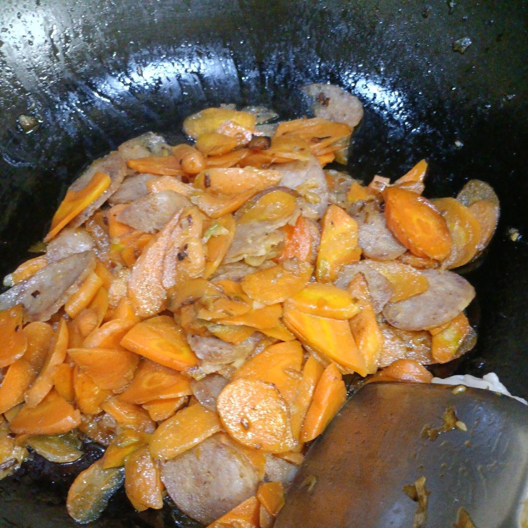 超下饭的胡萝卜炒肉