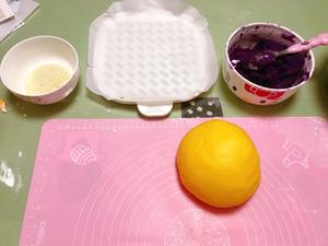 紫薯馅南瓜饼的做法 步骤2