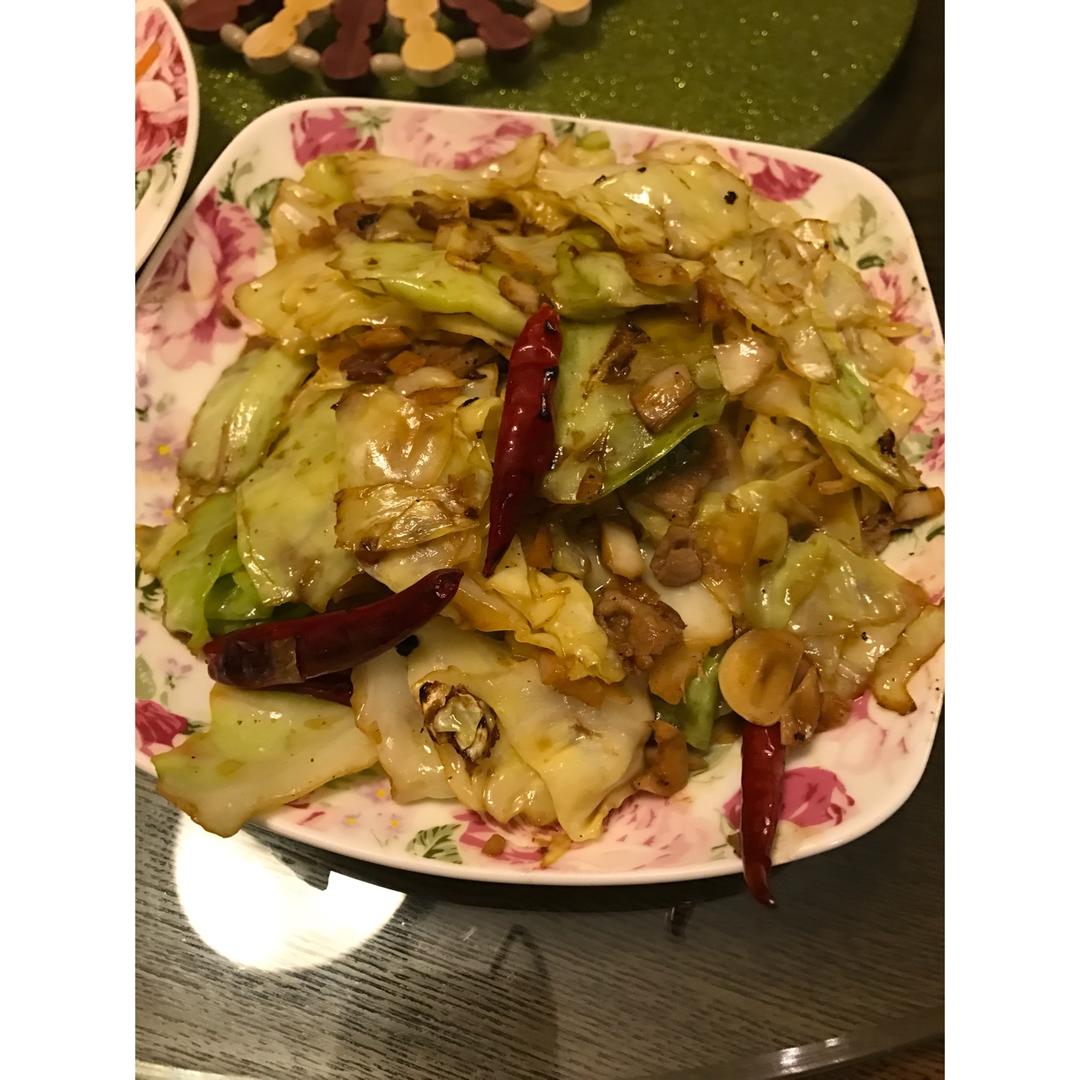 干锅手撕包菜